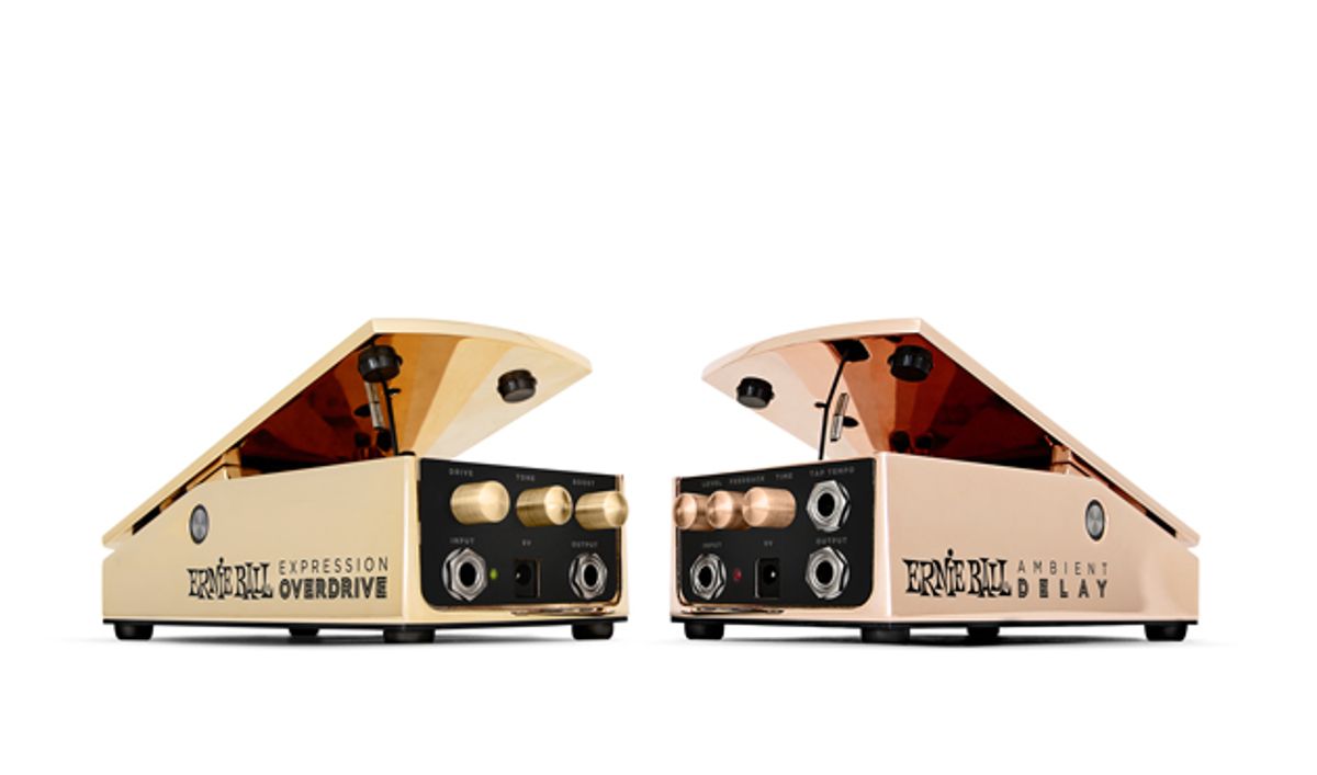 Ernie Ball Introduces Overdrive and Ambient Delay Expression Pedals