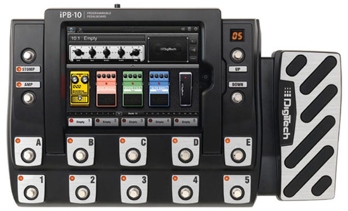 DigiTech iPB-10 iPad-Programmable Pedalboard Review
