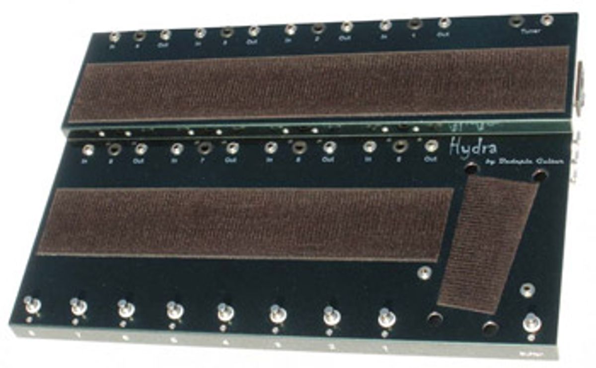 Badaple Hydra True Bypass Pedalboard Review 