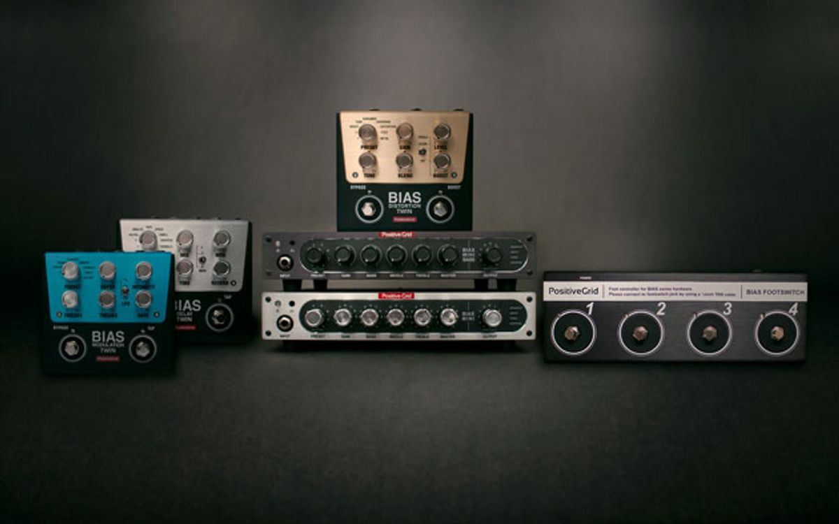 Positive Grid Announces BIAS Mini Amplifier and Twin Pedals