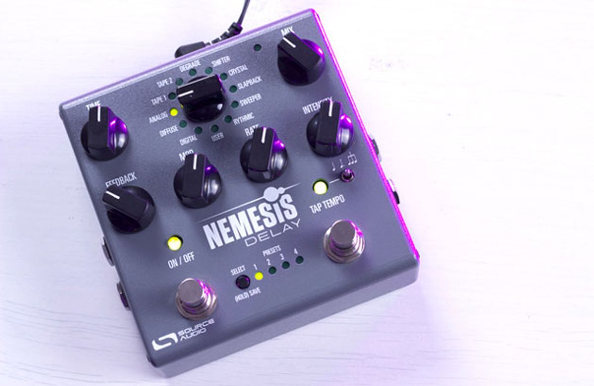 Source Audio Unveils the Nemesis Delay