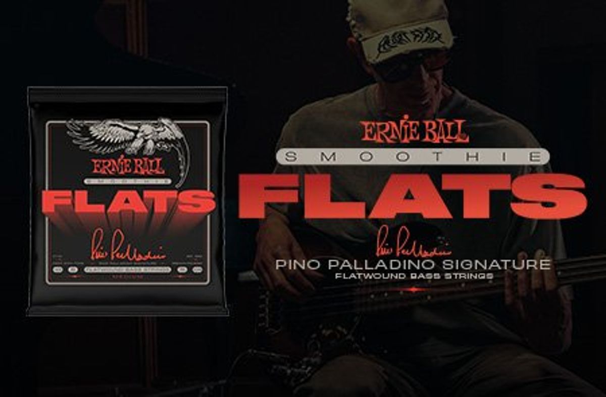 Ernie Ball Launches Pino Palladino Signature Smoothie Flats Bass Strings