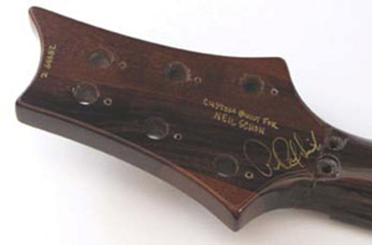 PRS Neal Schon Headstock Rebuild