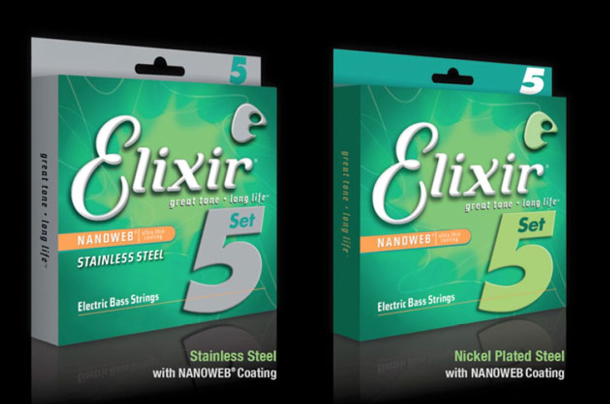 Elixir Announces Revamped Bass Strings