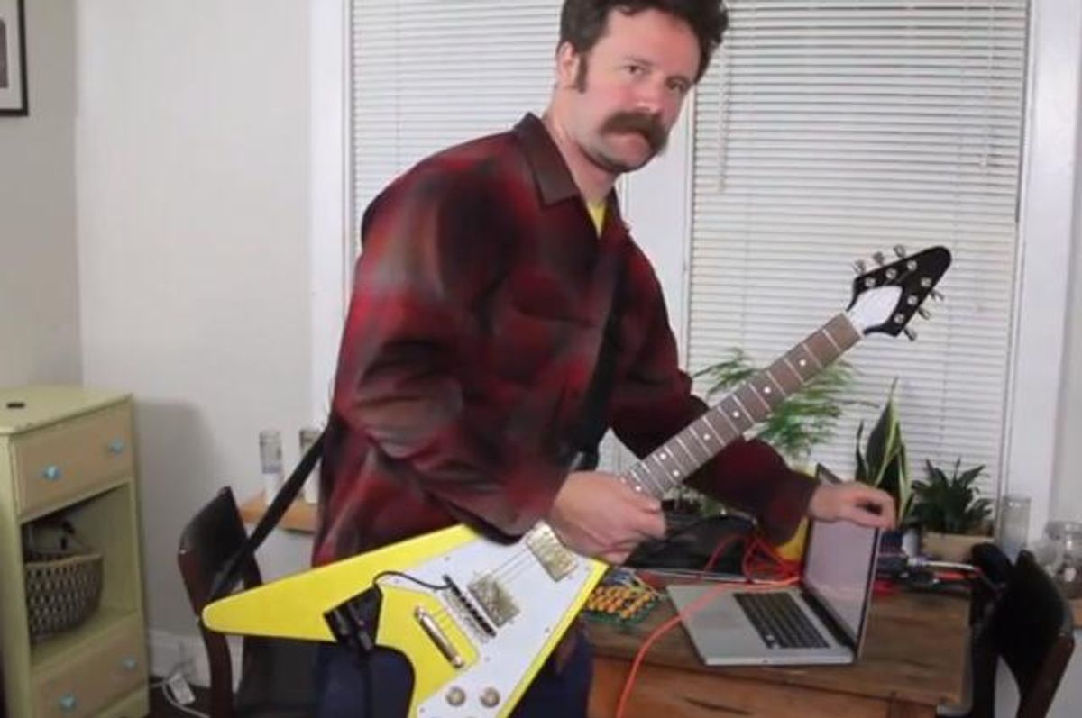 Never Type Again with the Email Guitar