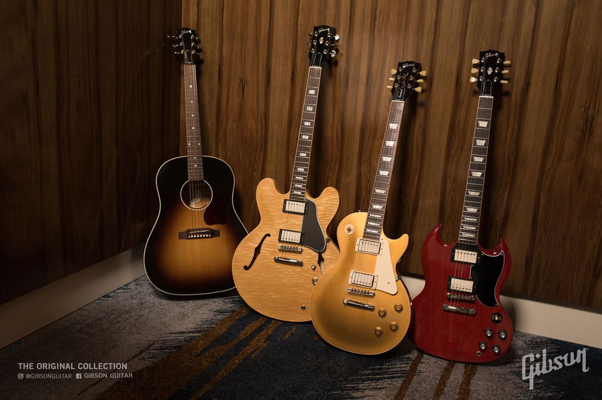 Gibson Announces the Original, Modern, and Custom Shop Original Collections