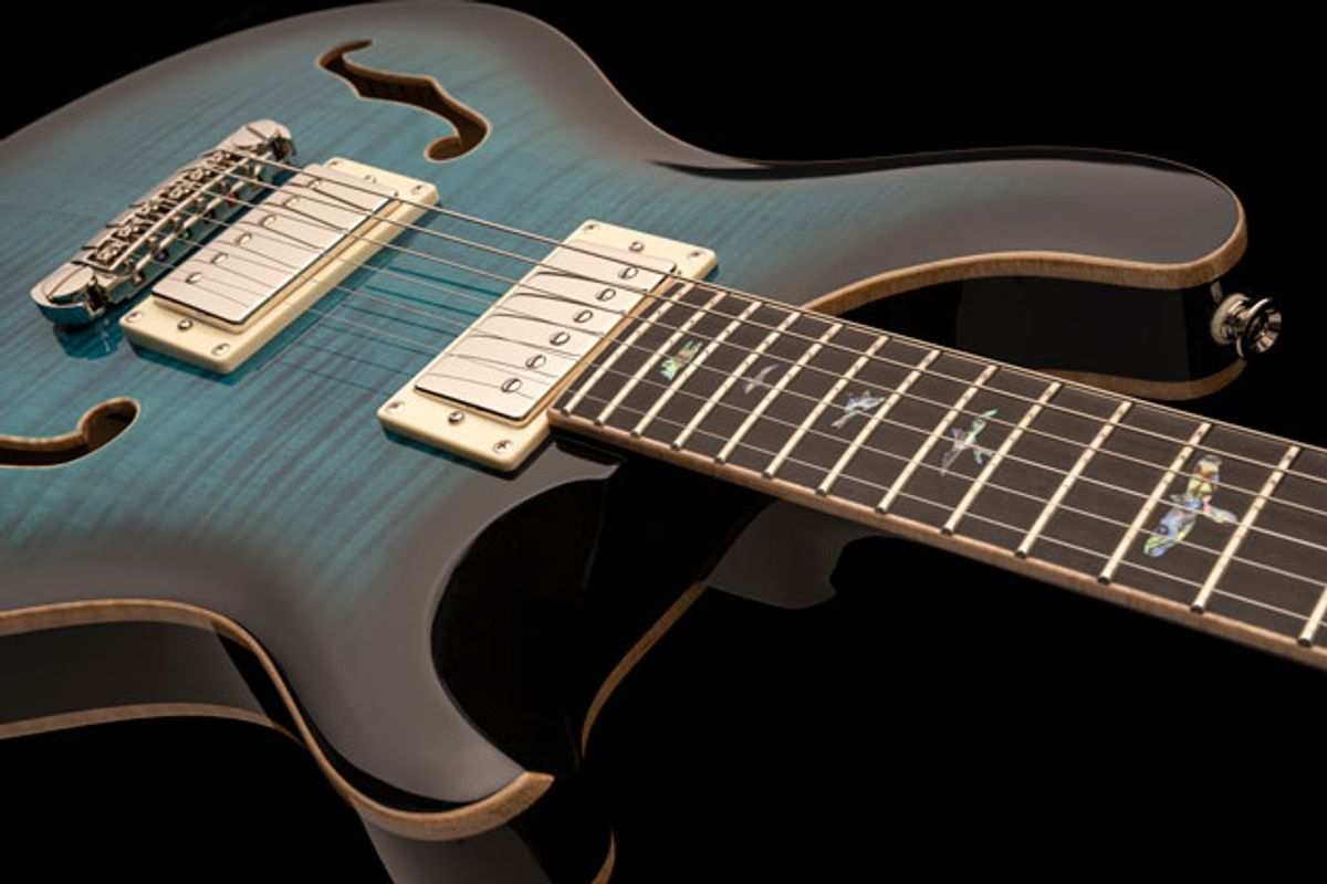 PRS Announces the SE Hollowbody II Piezo
