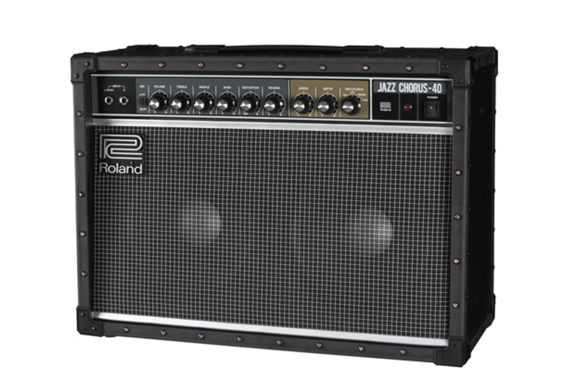 Roland Unveils the Jazz Chorus JC-40