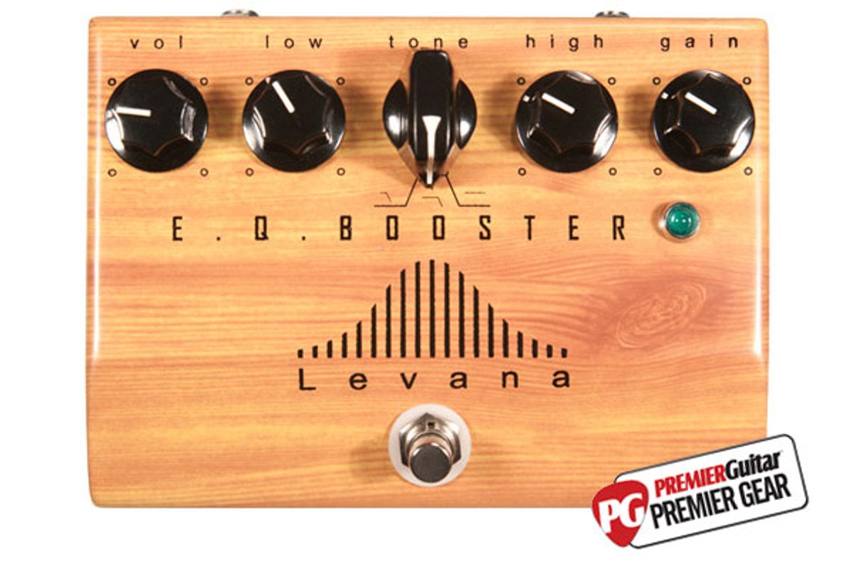 Levana EQ Booster Pedal Review Premier Guitar