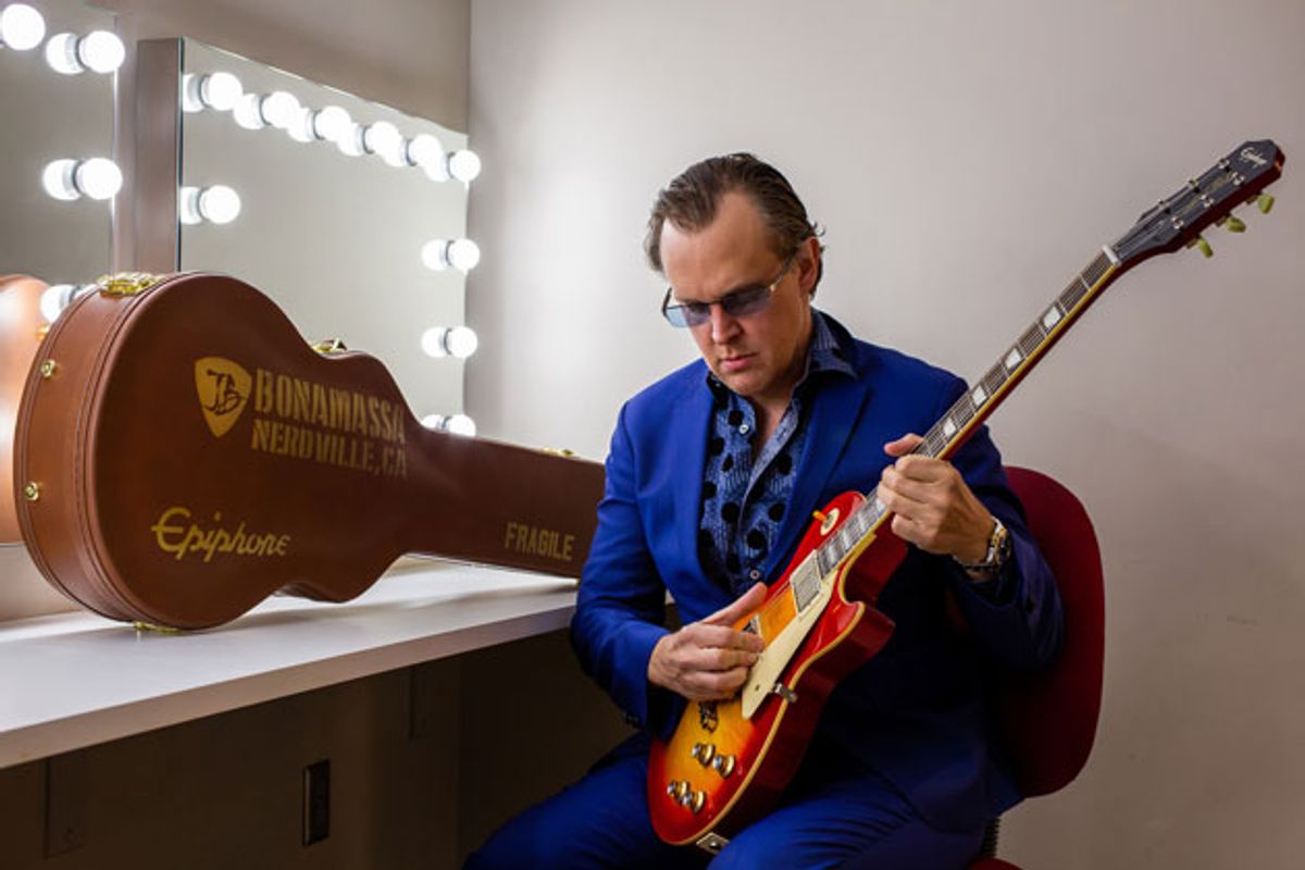 Epiphone Unveils the Joe Bonamassa 1960 Les Paul Standard "Norm Burst"