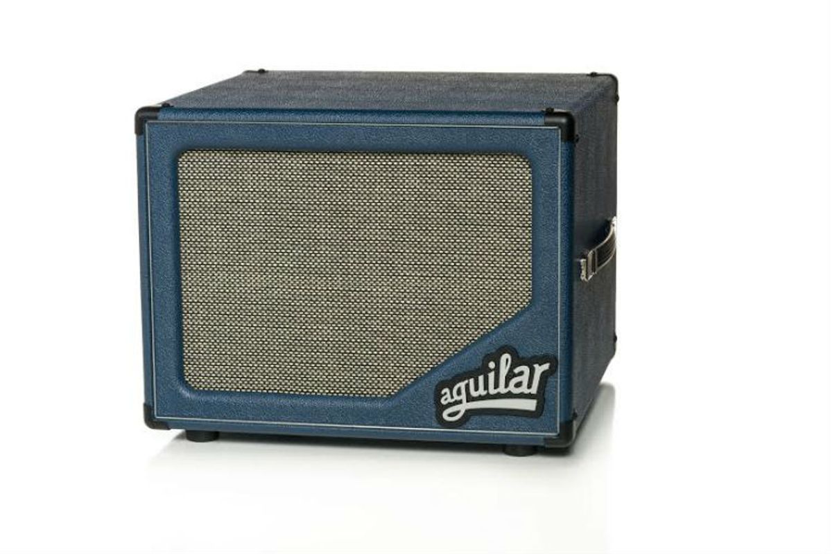 Aguilar Unveils the "Blue Bossa" SL 112 Cabinet