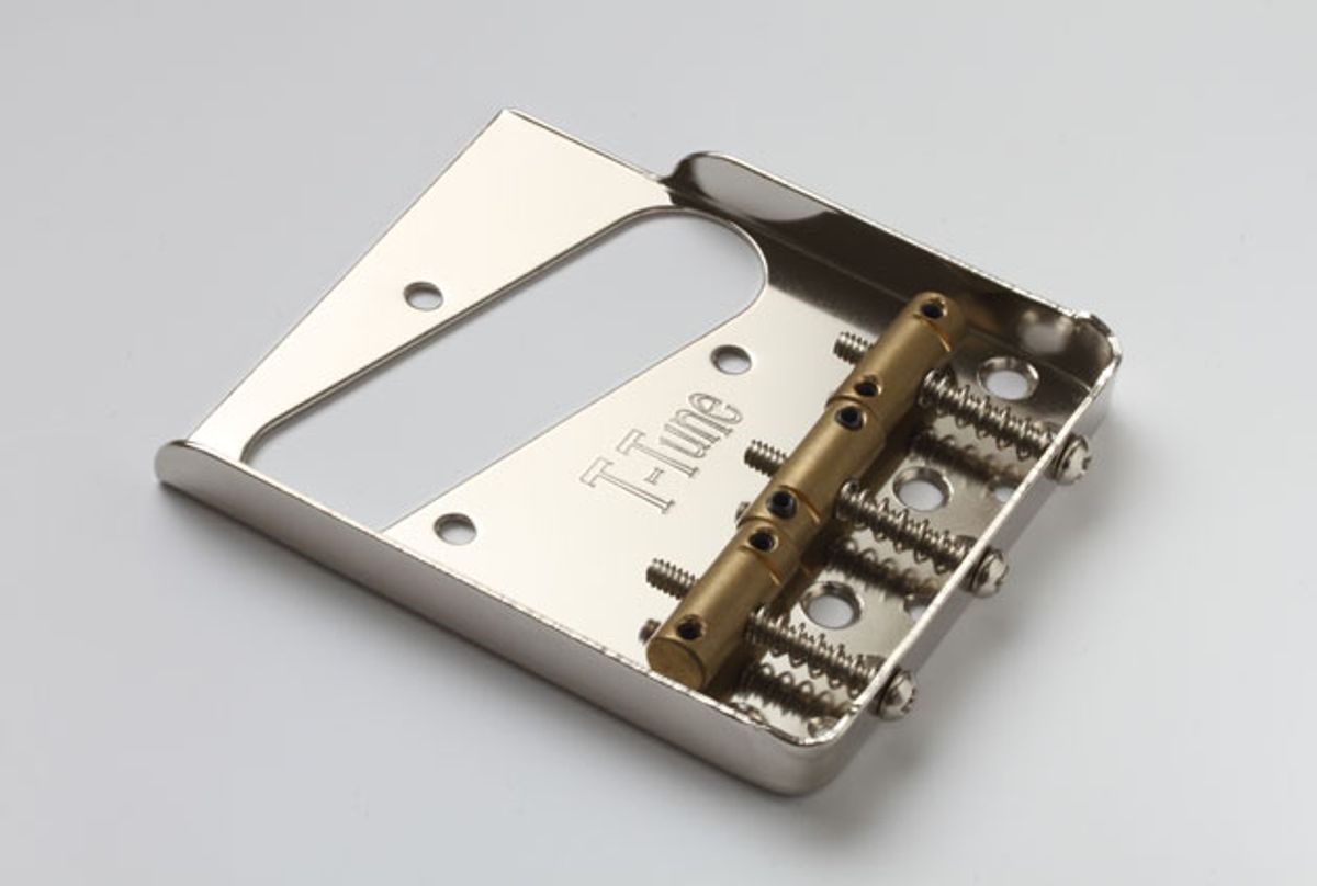 T­-Tune Introduces Internally Aged Telecaster Bridge Plates