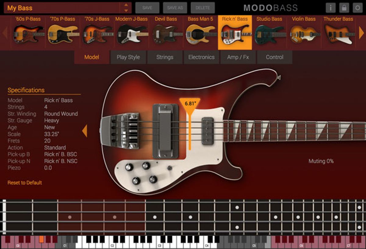 IK Multimedia Announces MODO Bass