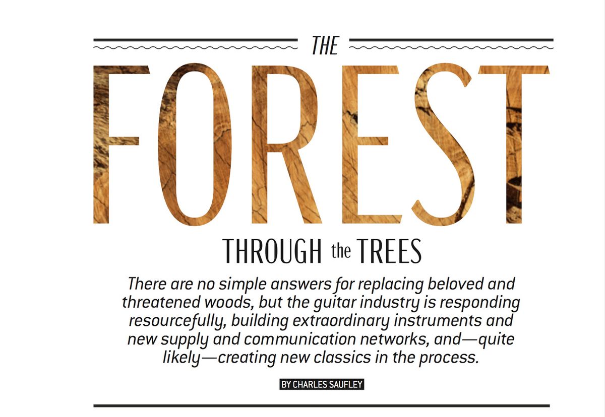 What Will Replace Classic Tonewoods?