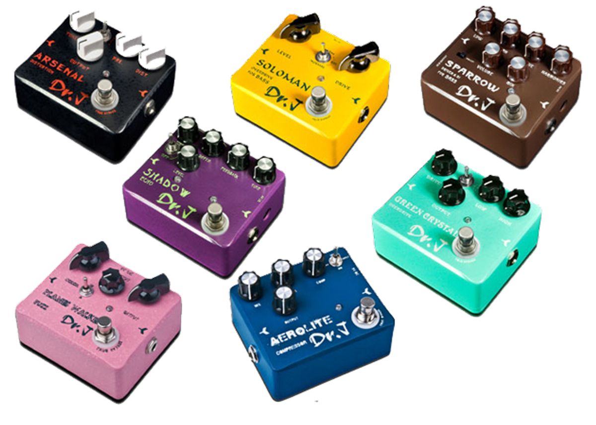 Osiamo introduces Dr J Effect Pedals