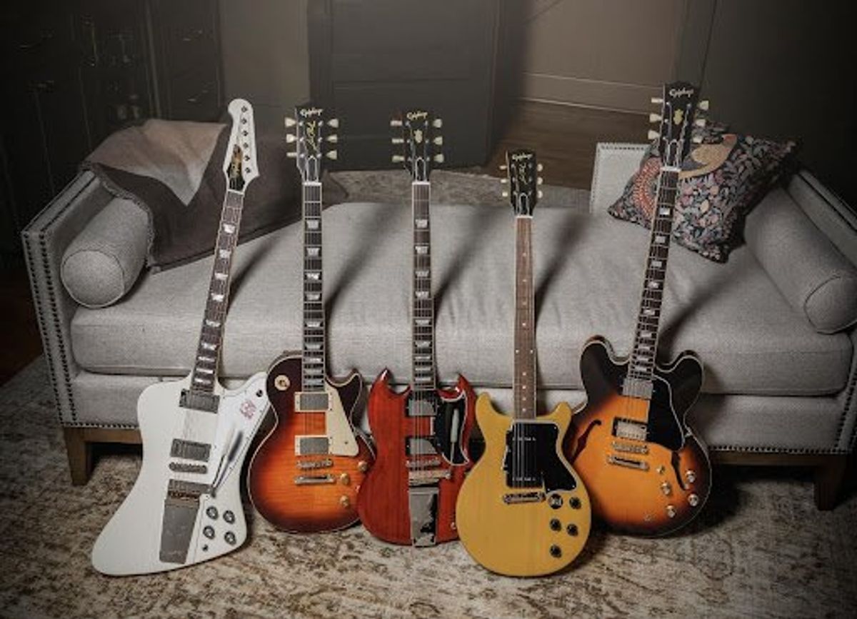 Epiphone Expands Inspired by Gibson Custom Collection