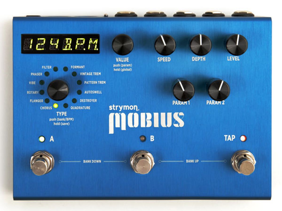 Strymon Releases Mobius Modulation Pedal