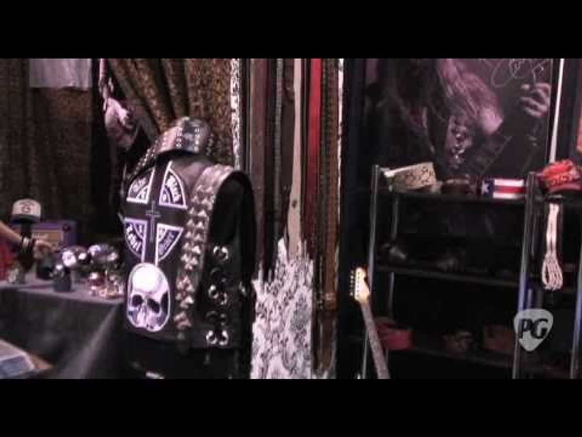 NAMM '11 - Red Monkey Custom Guitar Straps