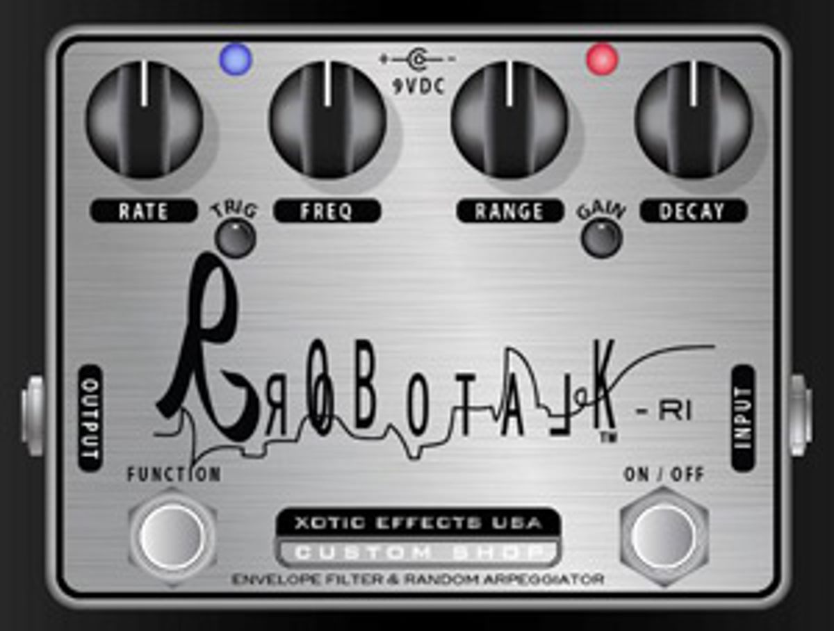 Xotic Effects Announces Robotalk-RI