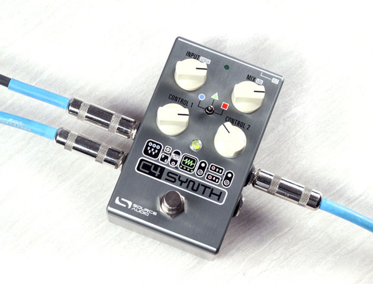 Source Audio Unveils the C4 Synth Pedal