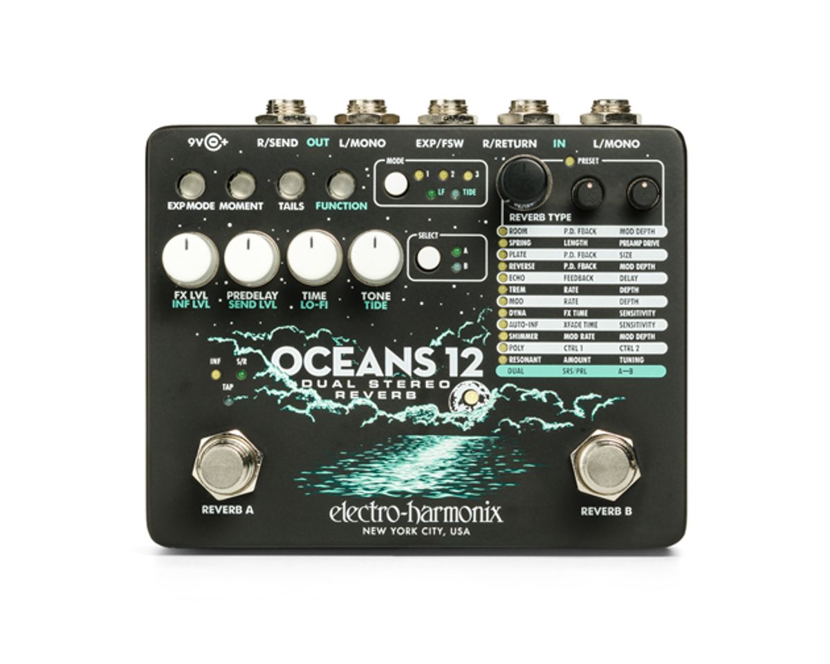 Electro-Harmonix Unveils the Oceans 12