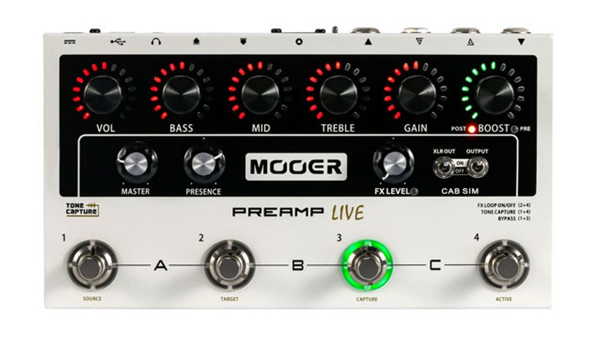 Mooer Unveils the Preamp Live