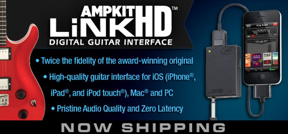 Peavey Now Shipping AmpKit LiNK HD