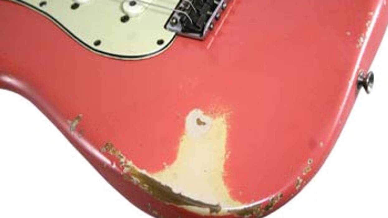 1961 Fender Stratocaster Tahitian Coral