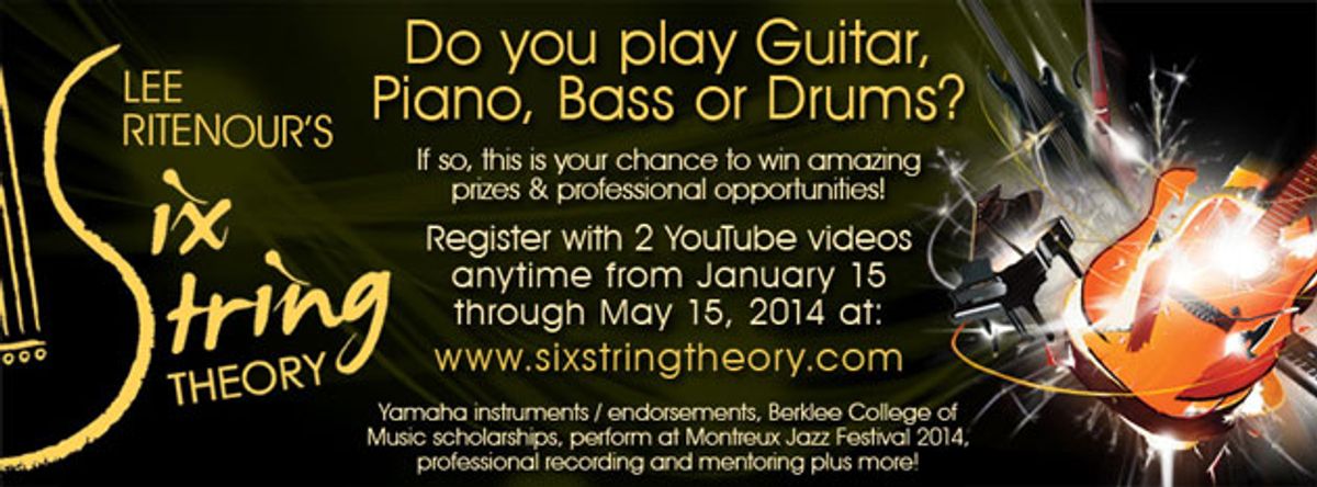 Lee Ritenour Launches the 2014 Six String Theory Competition