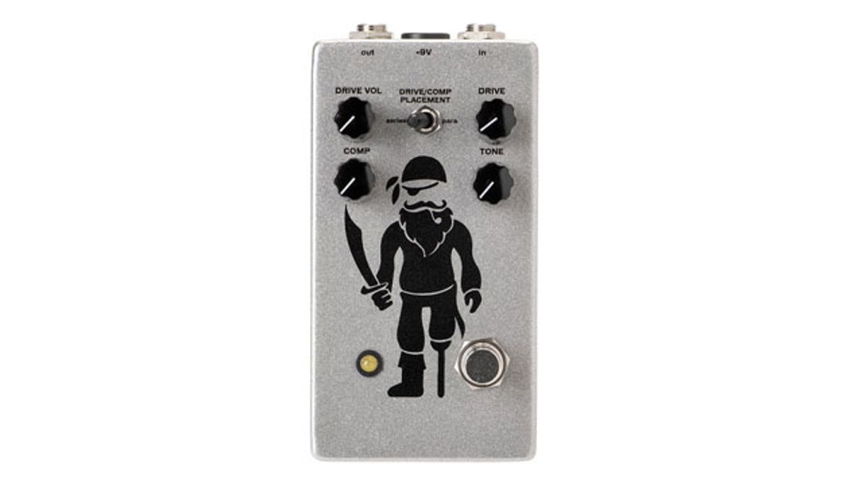 Pirate Guitar Effects Releases the Peg Leg Overdrive and Compressor