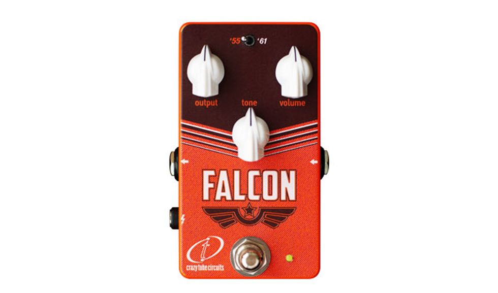 Crazy Tube Circuits Releases the Falcon Overdrive