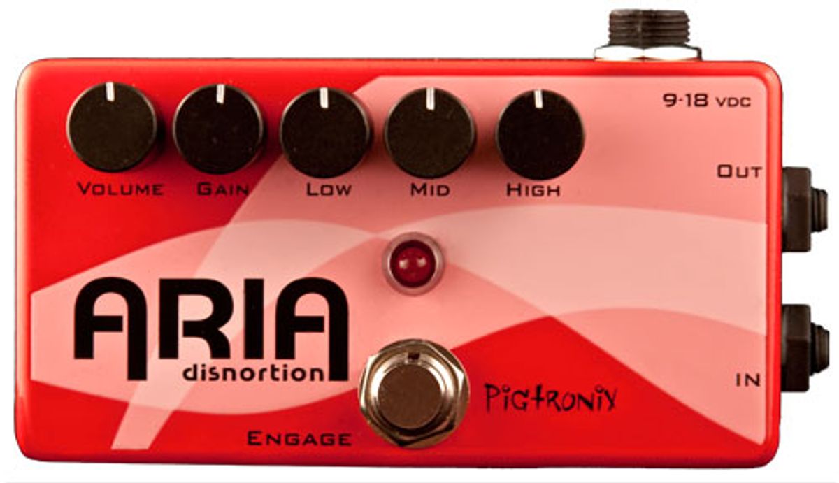 Pigtronix Aria Disnortion Pedal Review