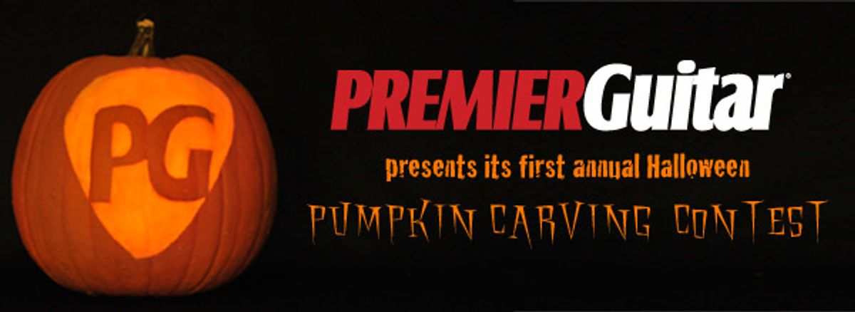 Premier Guitar's First Annual Pumpkin Carving Contest