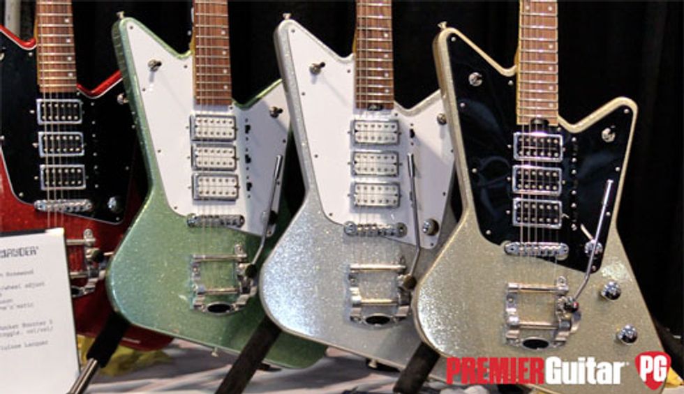 SNAMM '18 - Nutter Guitars Astro Commander Demo