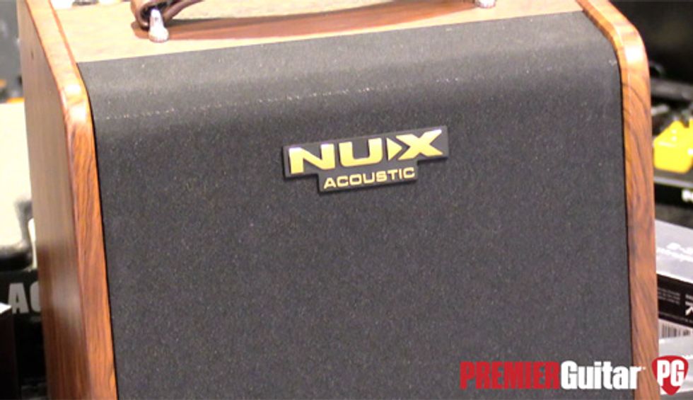 SNAMM '18 - Nu-X Stageman Acoustic Amplifier Demo