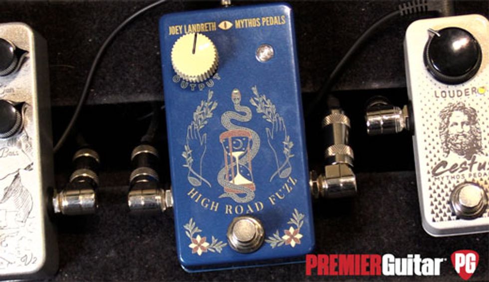 SNAMM '18 - Mythos Pedals High Road Fuzz, Herculean V2 & Cestus Demos