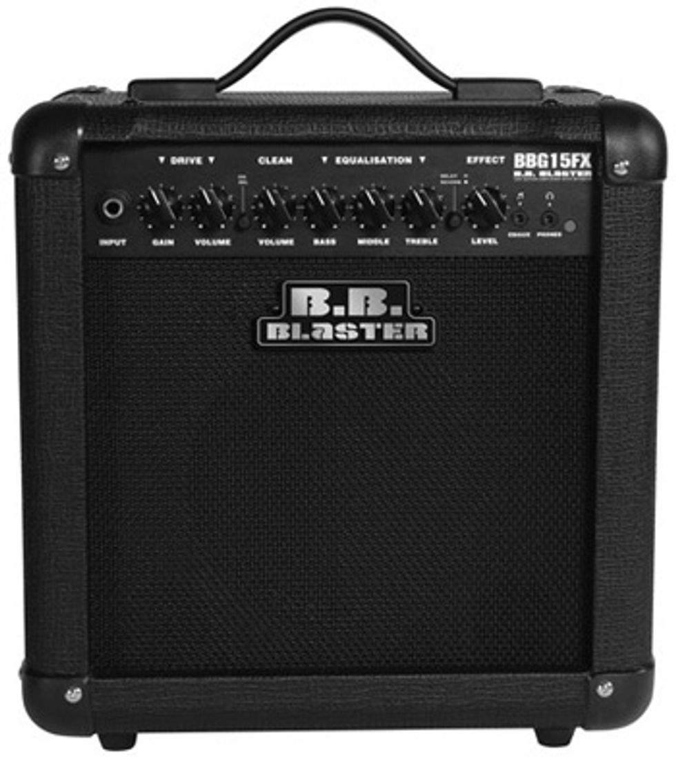 B.B. Blaster Amplification Announces BBG15FX Amp
