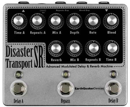 Earthquaker Devices Debuts Disaster Transport SR and Warden Optical Compressor