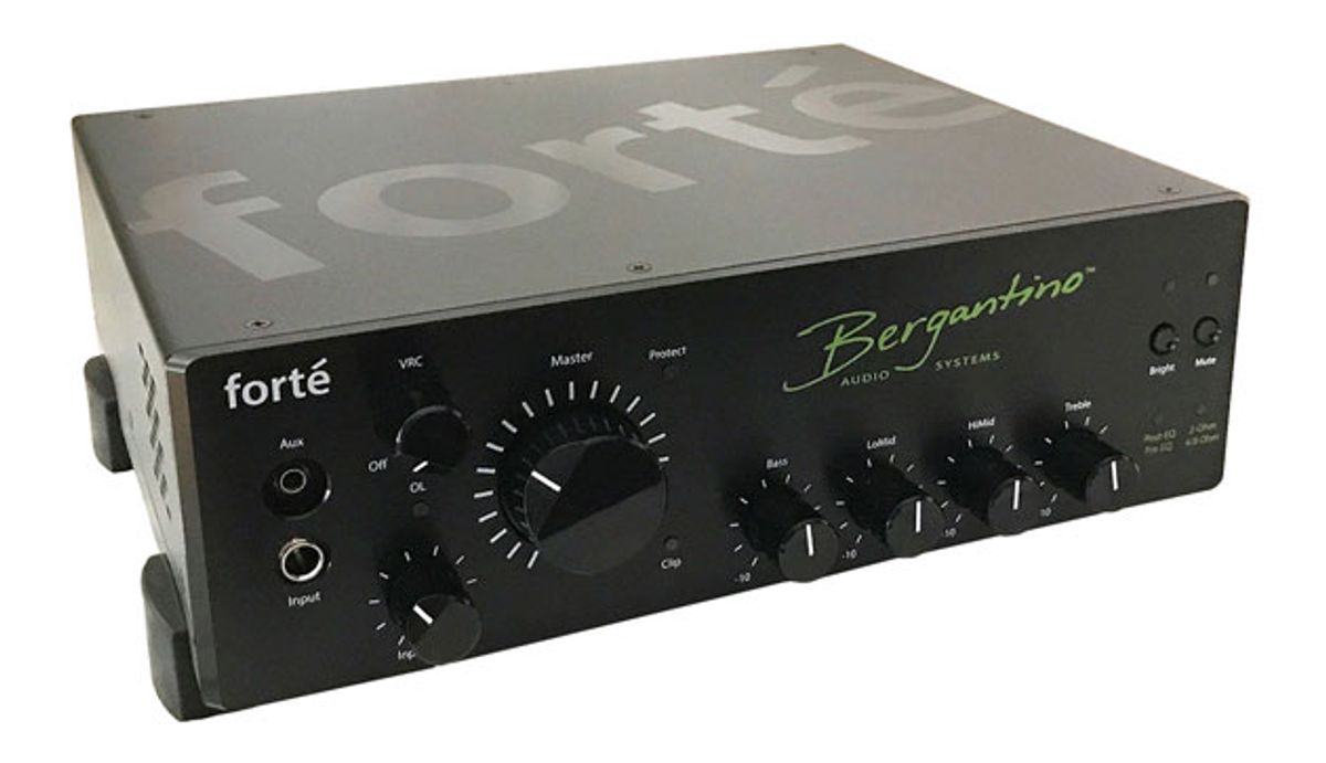 Bergantino Audio Systems Announces the Forté