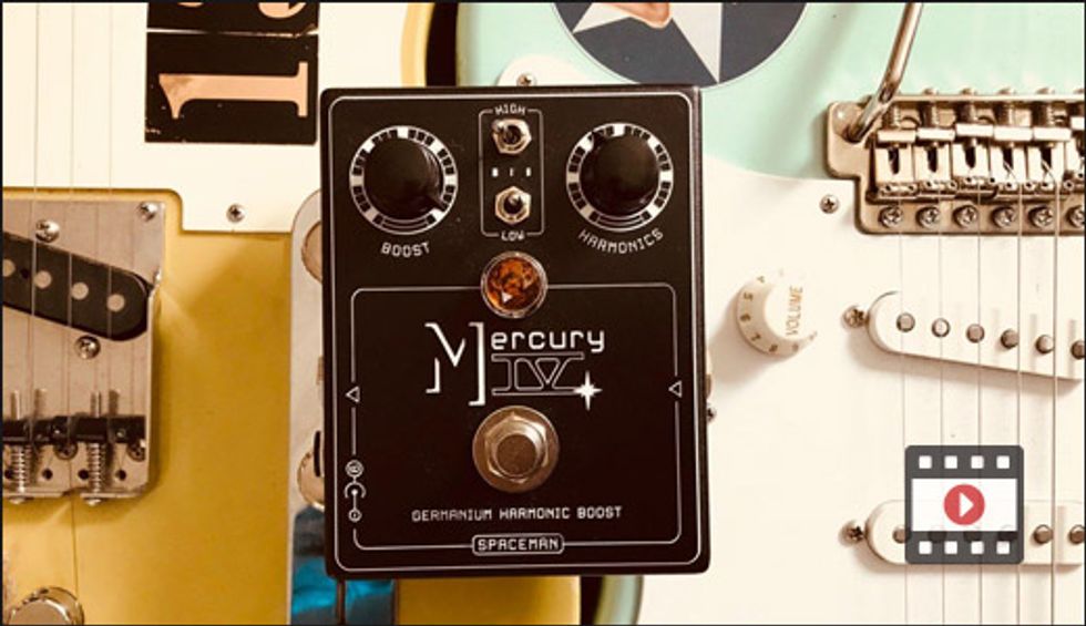First Look: Spaceman Effects Mercury IV Germanium Harmonic Boost