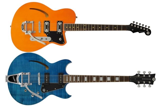 Reverend Guitars add Bigsbys to Four Models