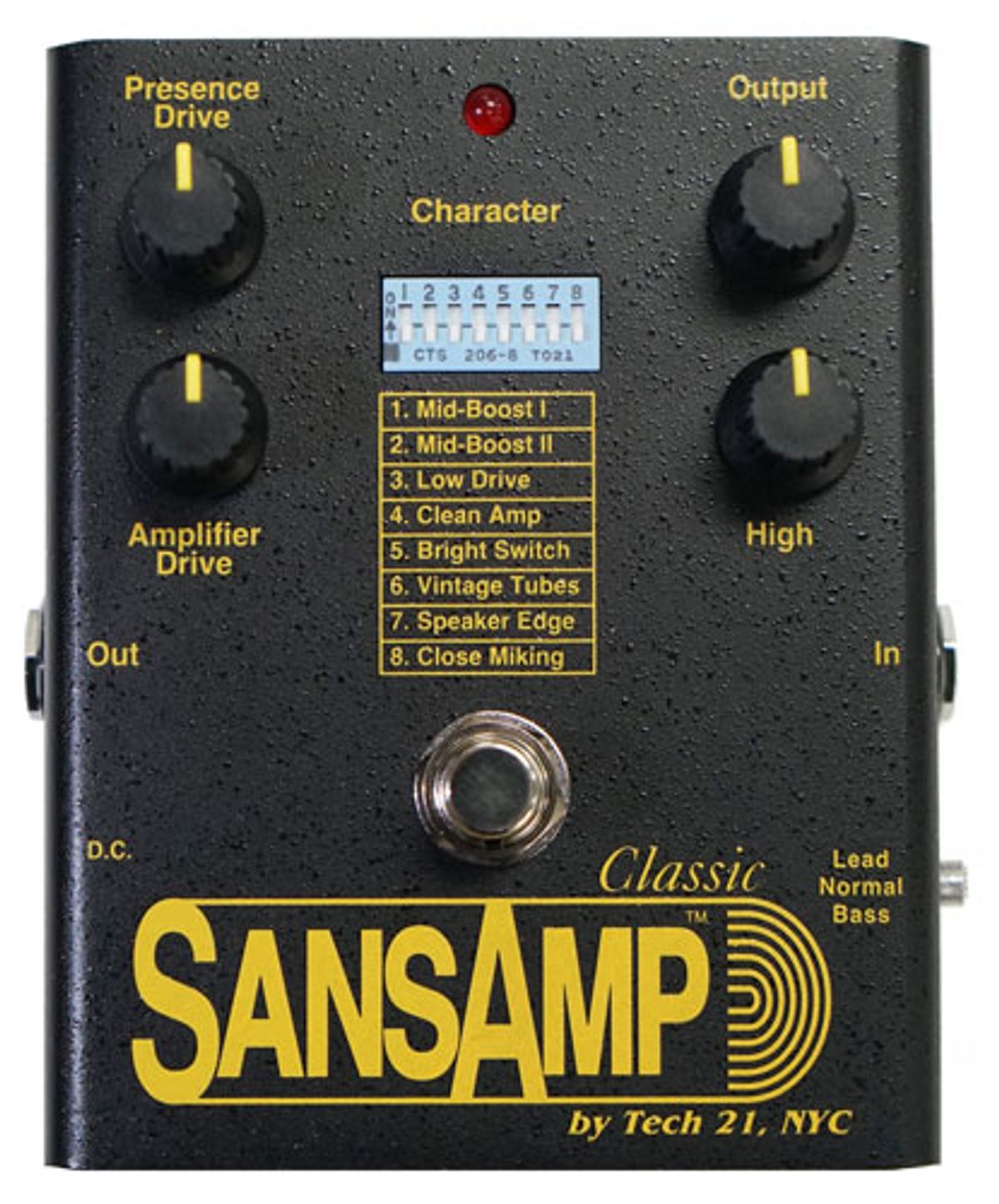 Tech 21 Reissues the SansAmp Classic