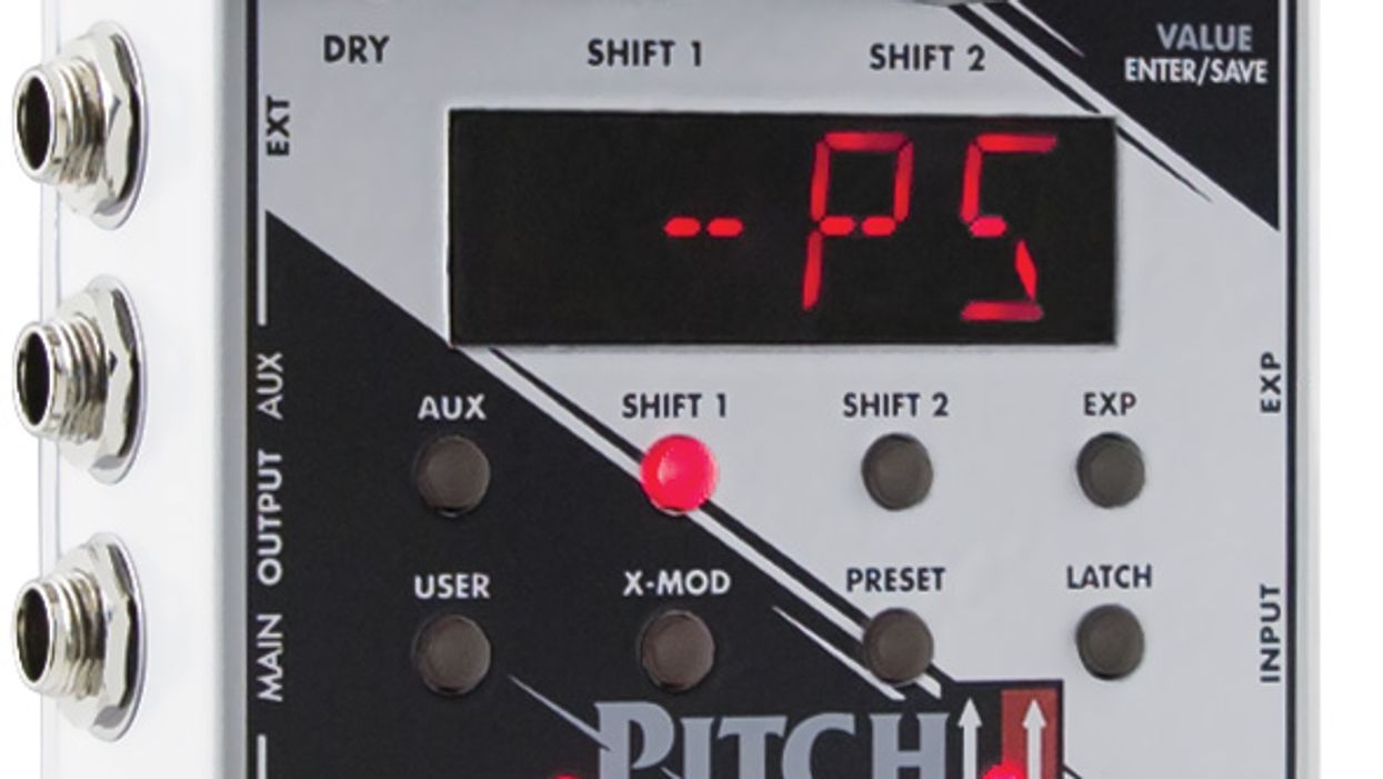 Electro-Harmonix Pitch Fork + Review