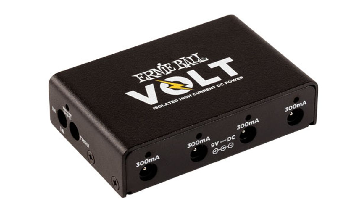 Ernie Ball Introduces the Volt Pedalboard Power Supply