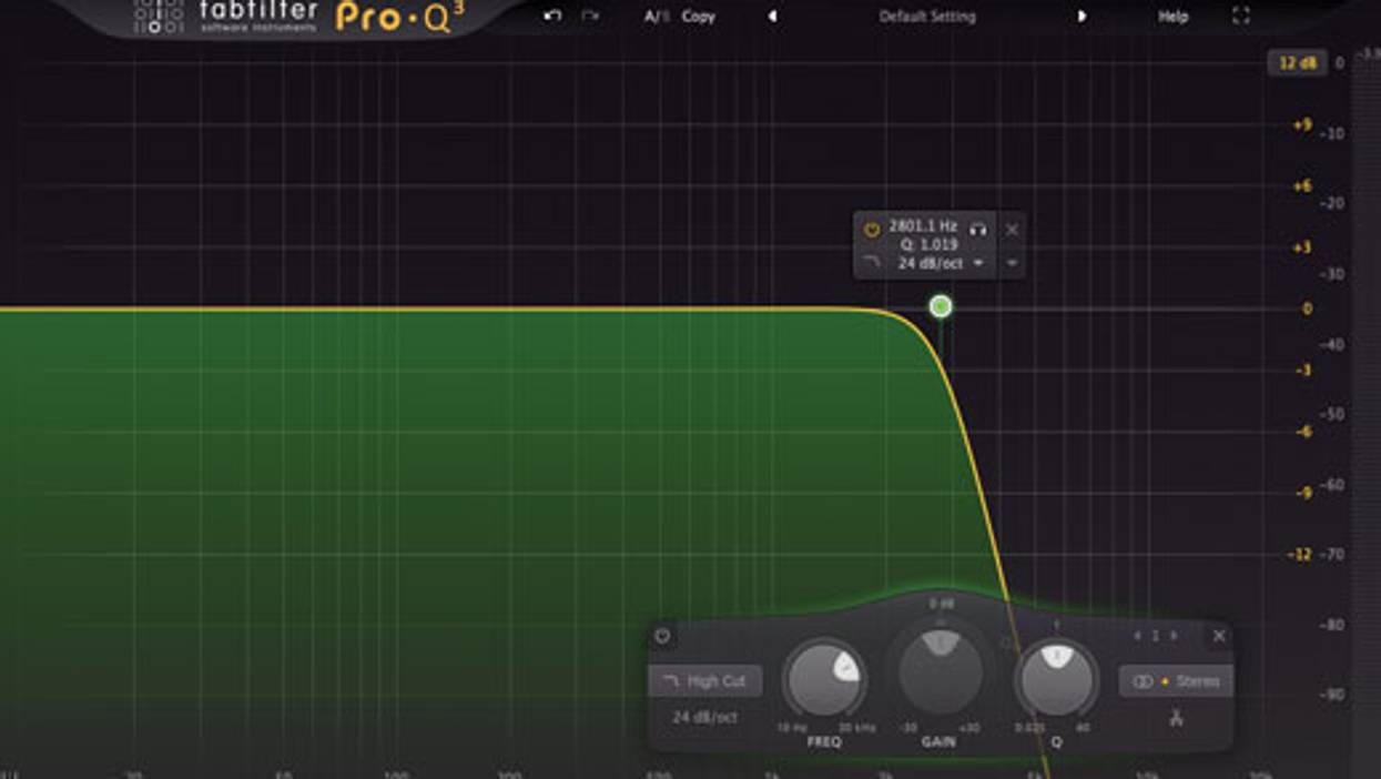 Recording Dojo: A High Five for the Low-Pass Filter