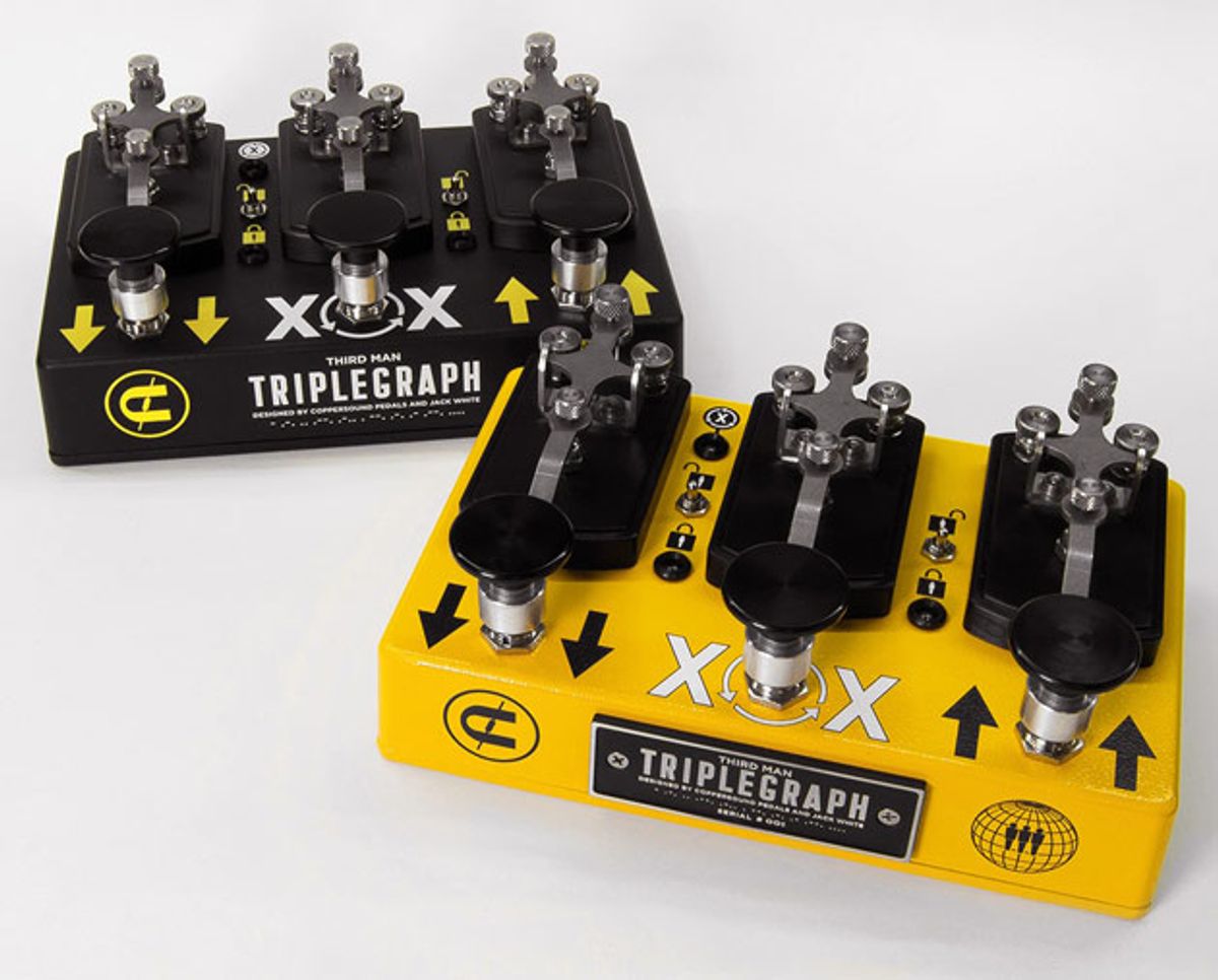 Jack White and Coppersound Pedals Announce the Triplegraph