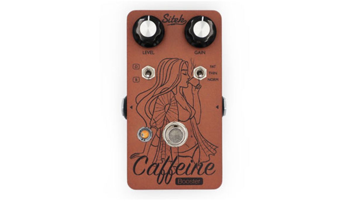 Sitek Guitar Electronics Updates the Caffeine Booster
