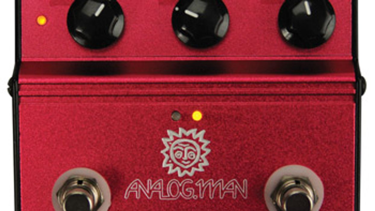 Analog Man ARDX20 Dual Analog Delay Pedal Review