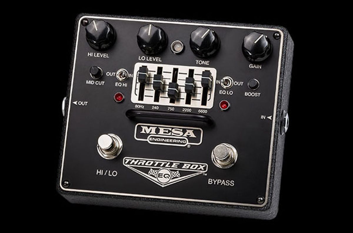 Mesa/Boogie Announces Flux-Five EQ, Throttle Box EQ, and Boogie EQ Pedals