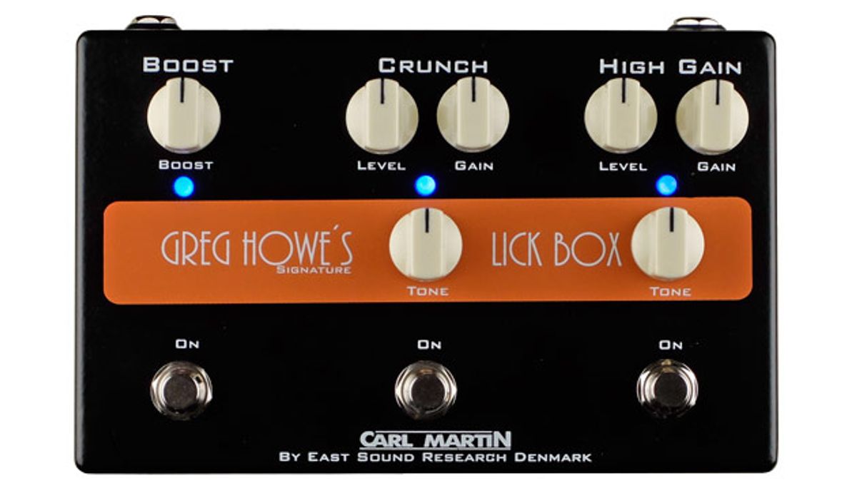 Carl Martin Releases the Greg Howe Lick Box
